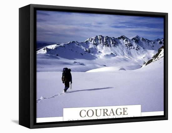 Courage-AdventureArt-Framed Premier Image Canvas