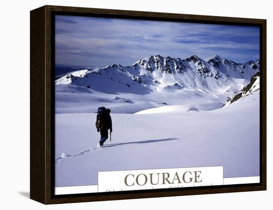 Courage-AdventureArt-Framed Premier Image Canvas