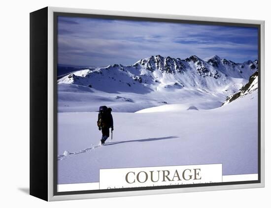 Courage-AdventureArt-Framed Premier Image Canvas