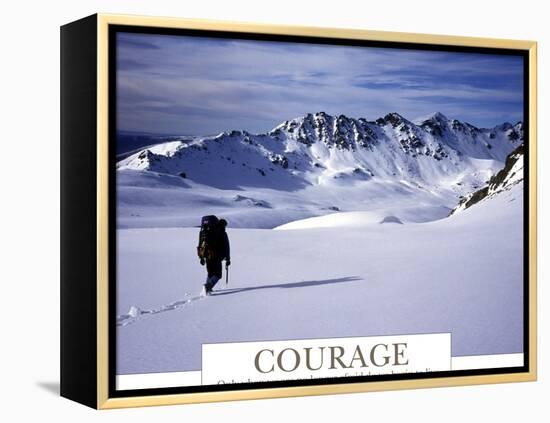 Courage-AdventureArt-Framed Premier Image Canvas