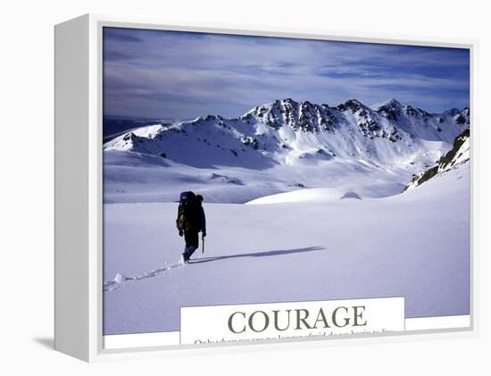 Courage-AdventureArt-Framed Premier Image Canvas