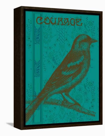 Courage-Ricki Mountain-Framed Stretched Canvas
