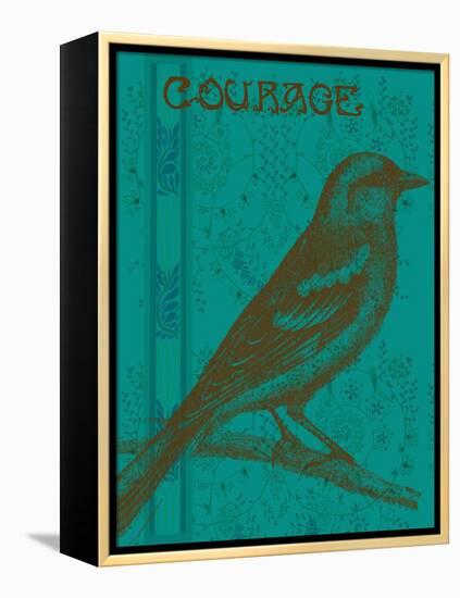 Courage-Ricki Mountain-Framed Stretched Canvas