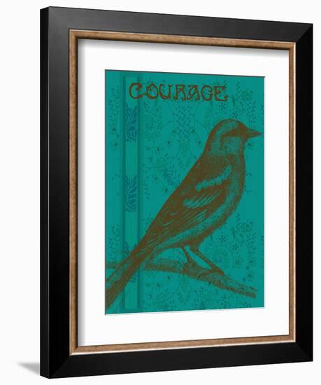 Courage-Ricki Mountain-Framed Art Print