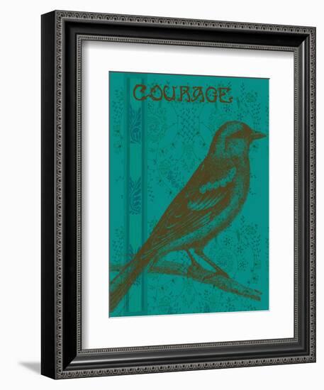 Courage-Ricki Mountain-Framed Art Print