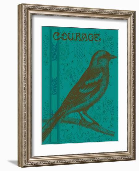 Courage-Ricki Mountain-Framed Art Print