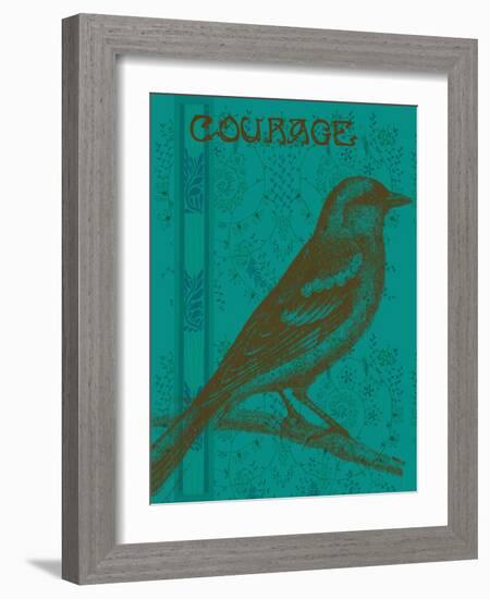 Courage-Ricki Mountain-Framed Art Print