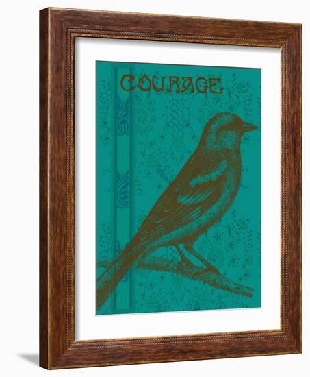 Courage-Ricki Mountain-Framed Art Print