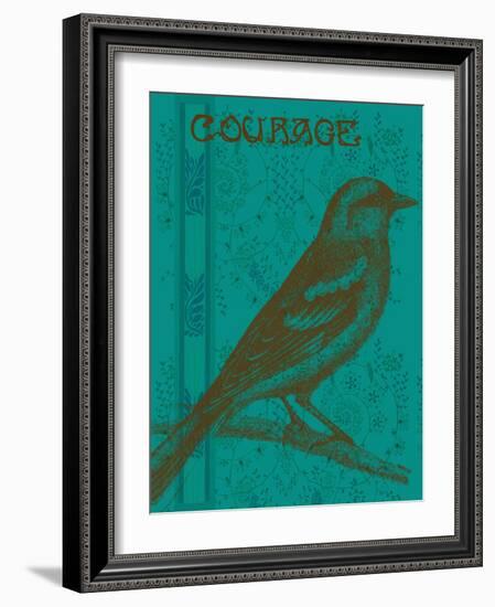 Courage-Ricki Mountain-Framed Art Print