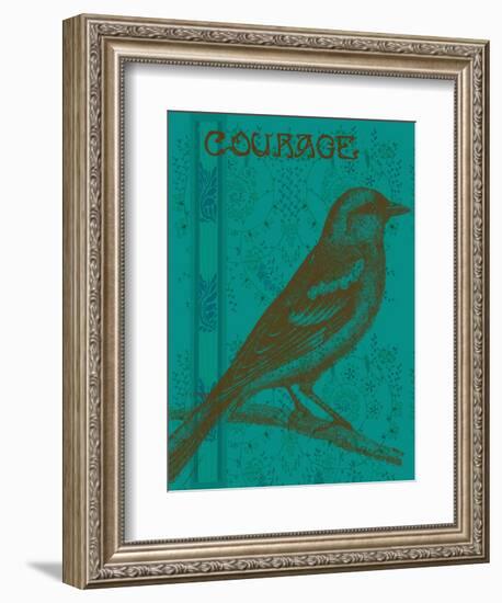Courage-Ricki Mountain-Framed Premium Giclee Print