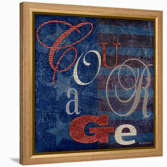 Courage-Kingsley-Framed Stretched Canvas