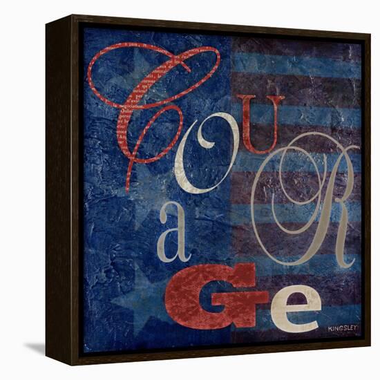 Courage-Kingsley-Framed Stretched Canvas