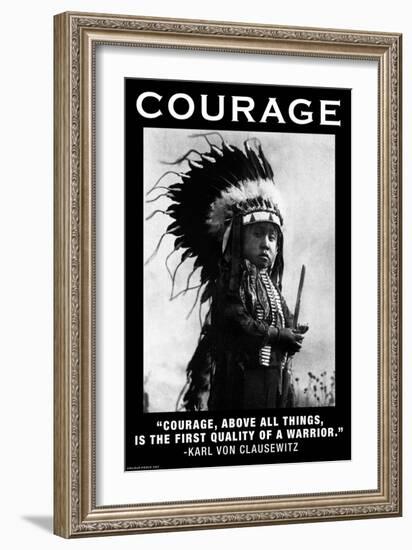 Courage-Wilbur Pierce-Framed Art Print