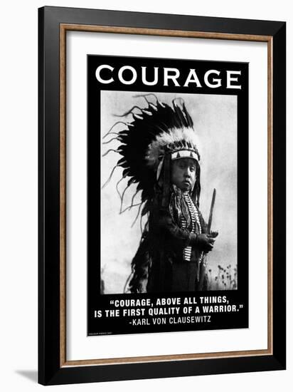 Courage-Wilbur Pierce-Framed Art Print