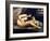 Courbet: Nude W/Dog, 1861-Gustave Courbet-Framed Giclee Print