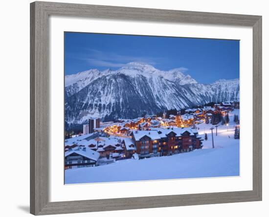 Courchevel 1850 Ski Resort in the Three Valleys, Les Trois Vallees, Savoie, French Alps, France-Gavin Hellier-Framed Photographic Print