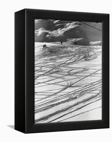 Courchevel New Ski Resort-Loomis Dean-Framed Premier Image Canvas