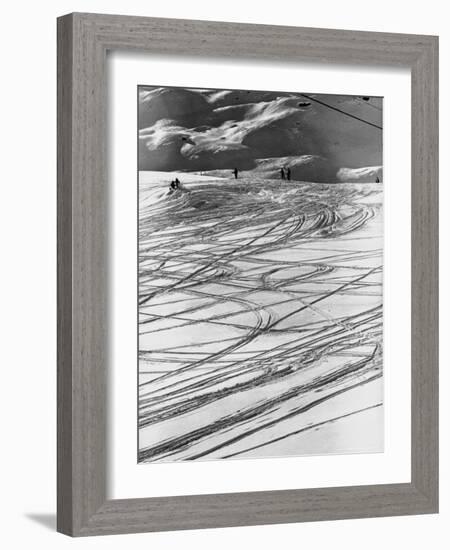 Courchevel New Ski Resort-Loomis Dean-Framed Photographic Print