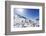 Courmayeur Ski Resort, Aosta Valley, Italian Alps, Italy, Europe-Christian Kober-Framed Photographic Print