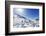 Courmayeur Ski Resort, Aosta Valley, Italian Alps, Italy, Europe-Christian Kober-Framed Photographic Print