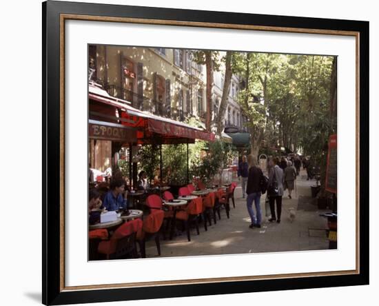 Cours Mirabeau, Aix-En-Provence, Bouches-Du-Rhone, Provence, France-John Miller-Framed Photographic Print