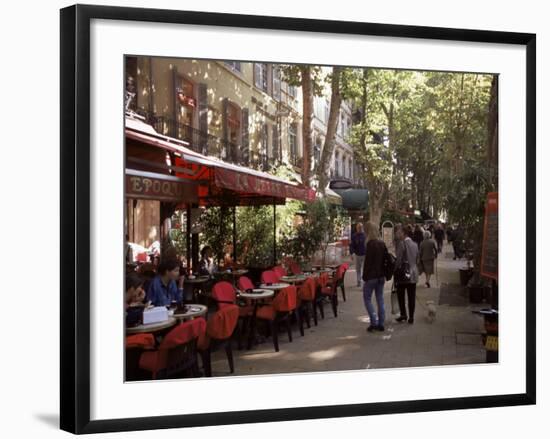 Cours Mirabeau, Aix-En-Provence, Bouches-Du-Rhone, Provence, France-John Miller-Framed Photographic Print