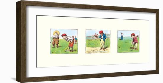 Course Hazards-Arthur Frost-Framed Premium Giclee Print