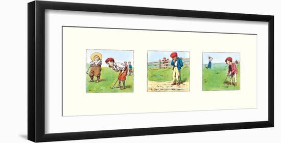 Course Hazards-Arthur Frost-Framed Premium Giclee Print