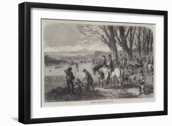 Coursing Meeting at Hampton Park-Frederick John Skill-Framed Giclee Print