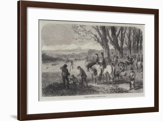 Coursing Meeting at Hampton Park-Frederick John Skill-Framed Giclee Print