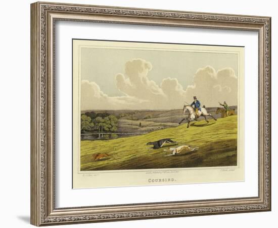 Coursing-Henry Thomas Alken-Framed Giclee Print