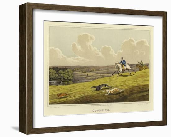 Coursing-Henry Thomas Alken-Framed Giclee Print