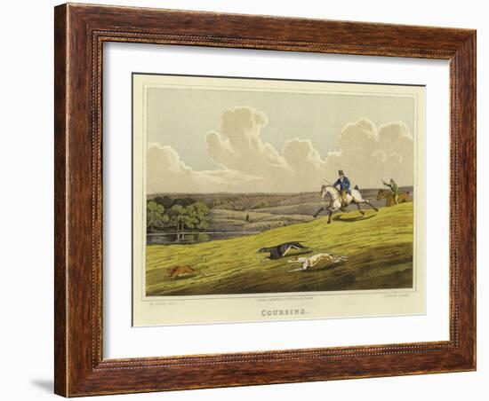 Coursing-Henry Thomas Alken-Framed Giclee Print