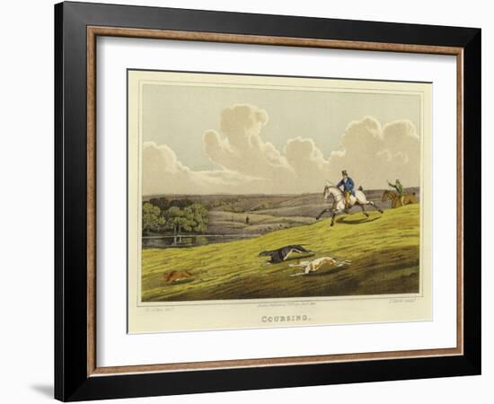 Coursing-Henry Thomas Alken-Framed Giclee Print