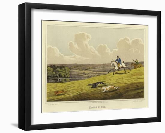 Coursing-Henry Thomas Alken-Framed Giclee Print