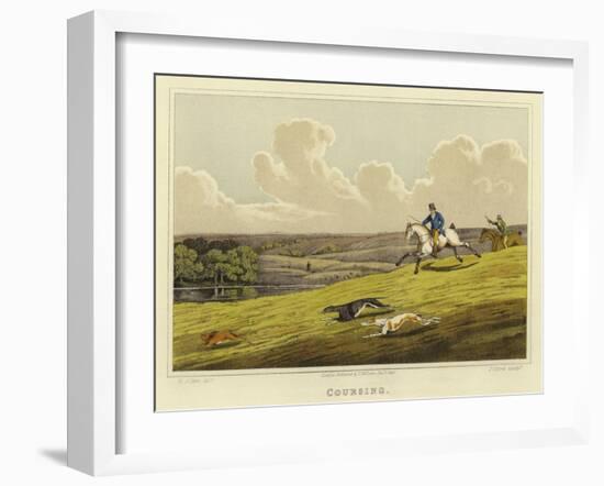 Coursing-Henry Thomas Alken-Framed Giclee Print