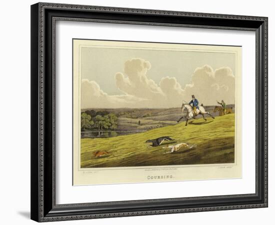 Coursing-Henry Thomas Alken-Framed Giclee Print