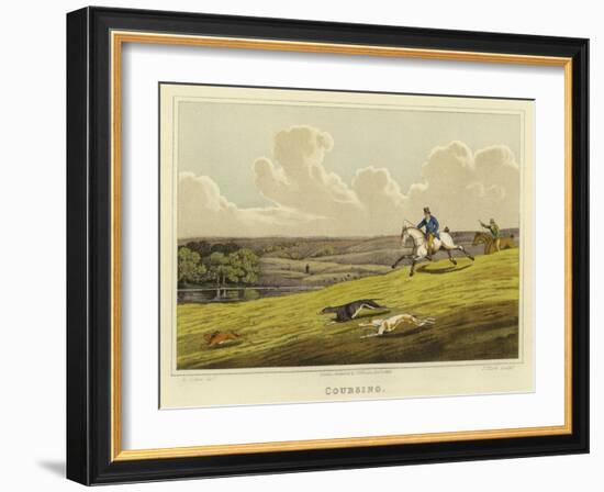 Coursing-Henry Thomas Alken-Framed Giclee Print