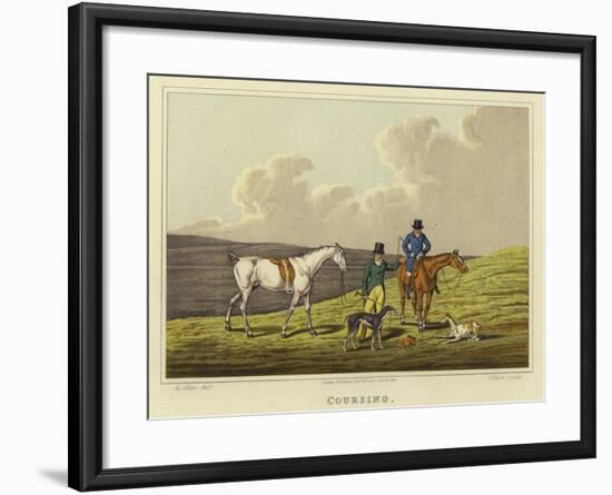 Coursing-Henry Thomas Alken-Framed Giclee Print