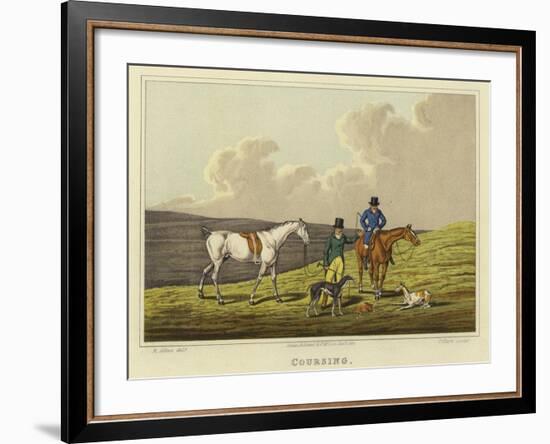 Coursing-Henry Thomas Alken-Framed Giclee Print