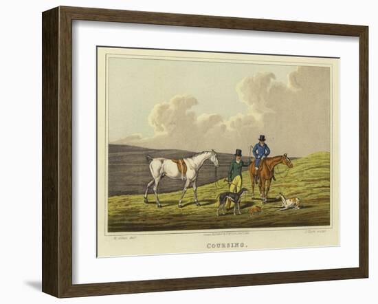 Coursing-Henry Thomas Alken-Framed Giclee Print