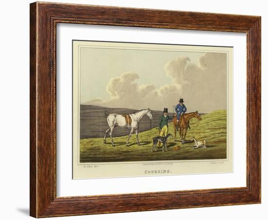 Coursing-Henry Thomas Alken-Framed Giclee Print