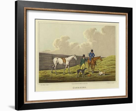 Coursing-Henry Thomas Alken-Framed Giclee Print