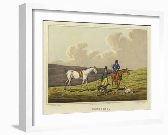 Coursing-Henry Thomas Alken-Framed Giclee Print