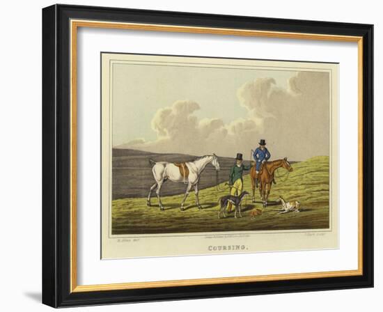 Coursing-Henry Thomas Alken-Framed Giclee Print