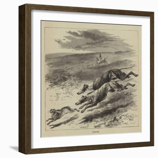 Coursing-Harrison William Weir-Framed Giclee Print