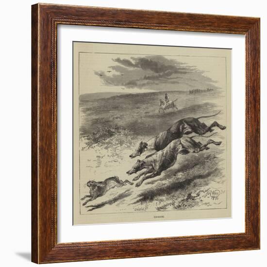 Coursing-Harrison William Weir-Framed Giclee Print