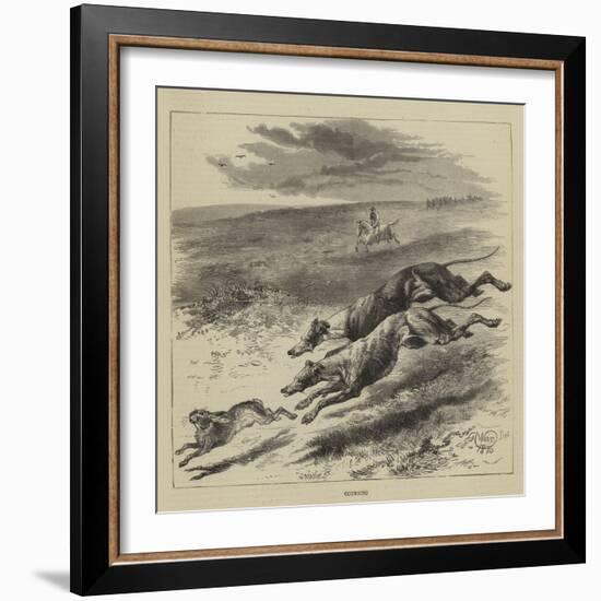 Coursing-Harrison William Weir-Framed Giclee Print