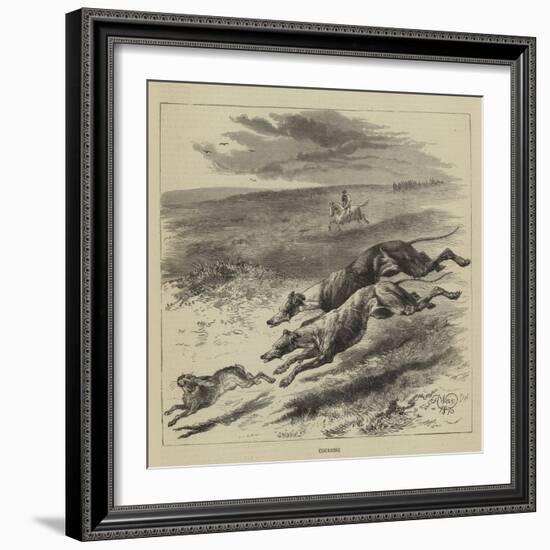 Coursing-Harrison William Weir-Framed Giclee Print