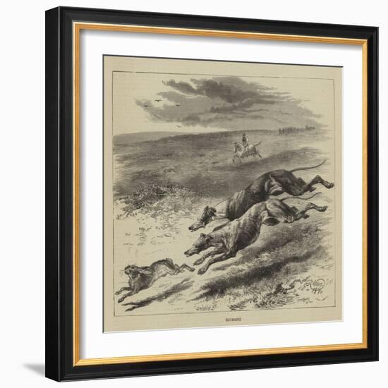 Coursing-Harrison William Weir-Framed Giclee Print